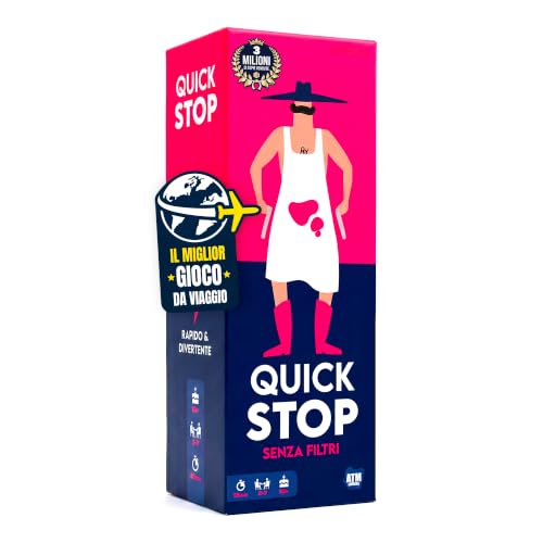 ATM Gaming Quickstop Senza Filtri - Gioco di Carte Adulti