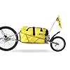 BOB fietsaanhanger voor 28 inch met tas en snelspanner “IBEX”, goud, 28″