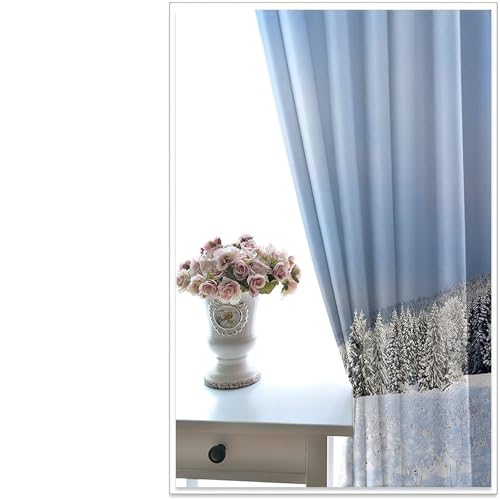 Cortinas largas decorativas para renovar las ventanas del hogar 4