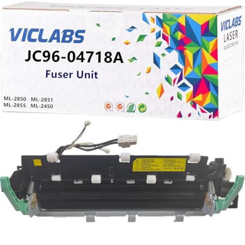 VICLABS JC96-04718A fuser Unit 110V Replacement for Samsung JC96-04718A fuser Unit for use in ML-2850 ML-2851 ML-2855 ML-2450 Printers,110V (1- Pack)