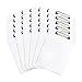 30 Pack Whiteboard Clipboards, Dry Erase Front Surface with Low Profile Clip, Designed for Classroom and Business Use, 30 Pack