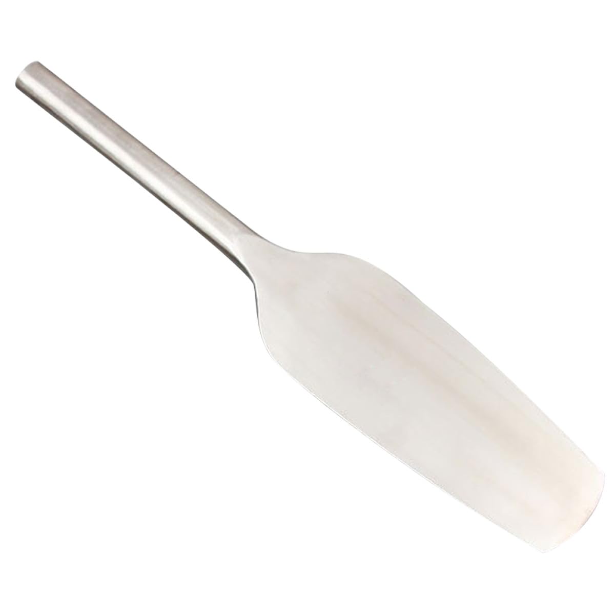 FOMIYES Truelle à Béton en Acier Inoxydable 1 Pièce, Double Face Tête Plate Antiadhésive, Outil Manuel Robuste pour Maçonnerie, Enduit et Pose de Briques, Usage Chantier Professionnel
