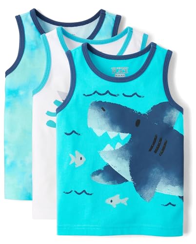 The Children's Place Boys' and Toddler Assorted Sleeveless Tank Tops