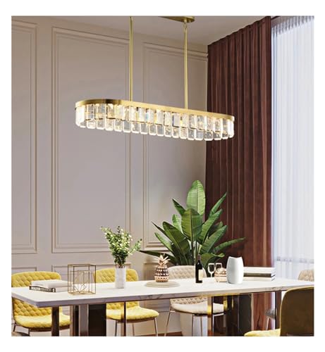 Candelabros de techo de cobre y cristal de lujo, lámparas colgantes con lustres LED, luces de decoración modernas Compatible with el hogar compatibles con la decoración del comedor ,Lámparas de pared