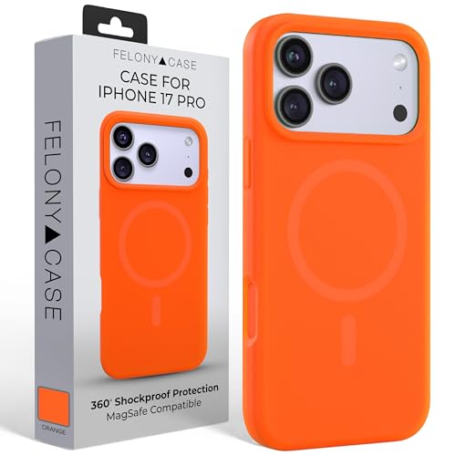 Coque iPhone 17 Pro MagSafe FELONY CASE en silicone liquide antichoc