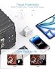 Travel Cruise Ship Essentials, Multi Plug Wall Outlet Extender with 4 Outlets 4 USB (2 USB-C), Cruise Approved Power Strip Non Surge Protector, Plug Adapter, Travel Cruise Must Have Accessories