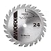 Produktbild WORX WA5046 TCT Sägeblatt 120 mm  24 Zähne  120mm (Durchmesser) x 1,2mm x 9, 5mm (Bohrung)  kompatibel für WORX Sägen WX427, WX429, WX439, WX531