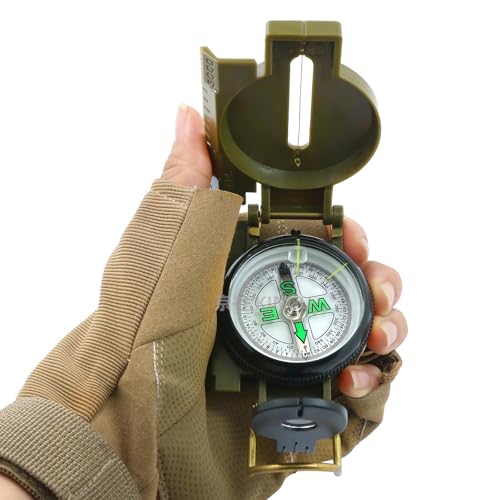 Brújula para senderismo, mochilero y camping – herramienta confiable para navegación al aire libre miniatura 2