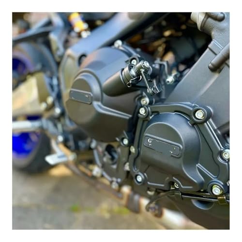 Cubierta protectora estator premium para MT-09 SP con acabado texturizado 3