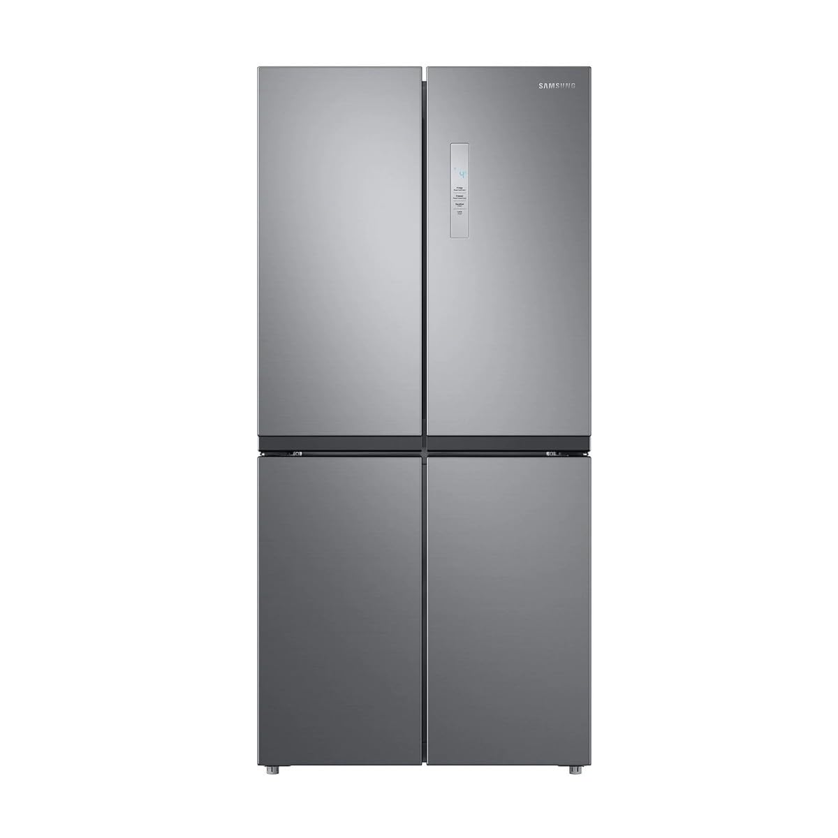 Samsung Réfrigérateur quatre portes Slim RF48A400EM9/​EF, Total No Frost, Twin Cooling Plus, Moteur Digital Inverter Garanti 20 Ans, 488 L, LxAxP: 83,​3 x 179,​3 x 74 cm, Inox