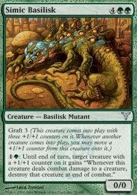 Magic: the Gathering - Simic Basilisk - Dissension