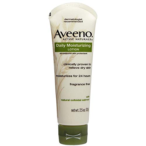 Image of Aveeno Active Naturals Daily Moisturizing Lotion - Net Wt. 2.5 OZ (71 g) - Pack of 4 Tubes