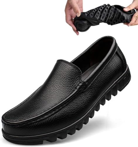 Men's Slip on Loafers Soft Flat Relaxing Boat Shoes Suitable for Driving and Walking3