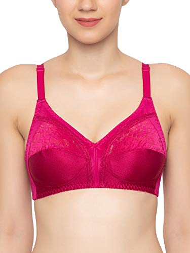 Image of Triumph Claudette Classics Women Bra | Non Wired, Non Padded | Cups with lace | Full Coverage, Cut & Sew | Soft and Breathable Fabric | All-Day Comfort | Pack of 1