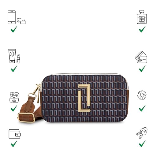 Image of Lavie Luxe Women's Mono Fenny Crossbody Sling Bag | Ladies Purse Handbag | Gift for Women