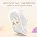 STQ KIDS Wide Toe Box Toddler Barefoot Shoes, Boys Girls First Walking Shoe Non Slip Zero Drop Fashion Sneakers, All White Infant 4