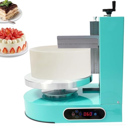Máquina para glaseado de Pasteles, máquina para Untar Crema Redonda para Pasteles, para una decoración Suave, Ideal para Pasteles de cumpleaños y repostería Profesional.
