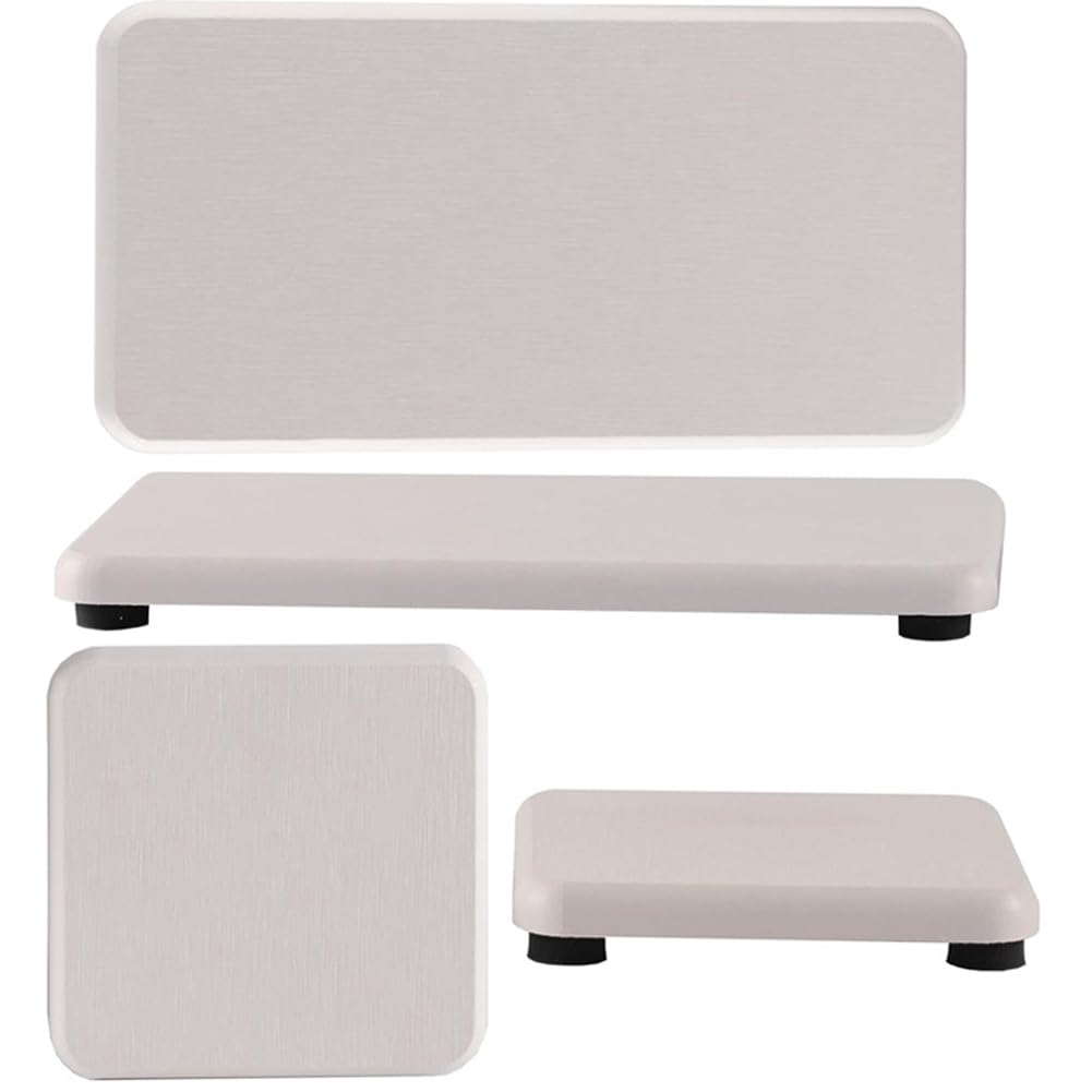 CTRLZS Diatomaceous Earth Bathroom Sink Vanity Trays,Absorbent Kitchen Soap Tray for Home White