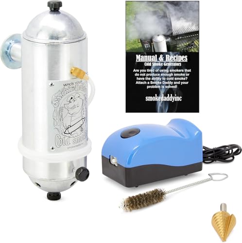 Big Kahuna Cold Smoke Generator – Heavy-Duty USA-Made Aluminum Body,