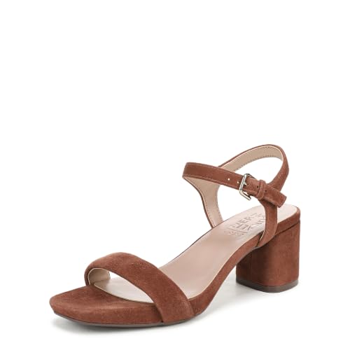 Image of Naturalizer Women's Izzy Block Heel Ankle Strap Heeled Sandal