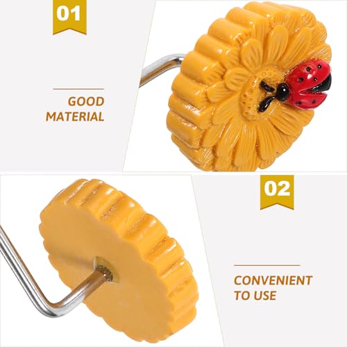 Ganchos para Cortinas de Baño de Acero Inoxidable y Resina Duradera Hemobllo 4