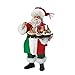 Kurt Adler Musical Fabriche Italian Santa Figurine, 10.5-Inch
