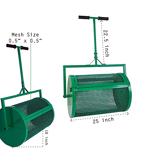 Distribuidor de Compost para Césped y Jardín con Asa en T miniatura 5