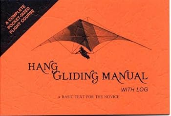 Paperback Hang Gliding Manual with Log. Book