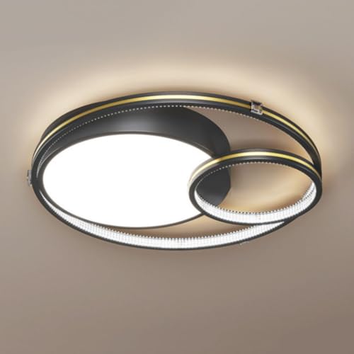 Plafonnier LED nordique trois tons pour salon et bureau