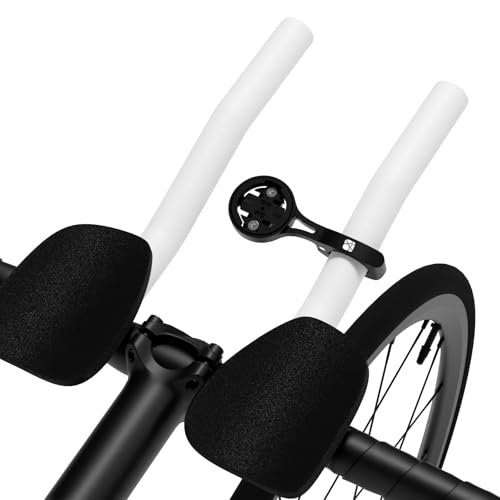 Amazon BiberAxle Bike AeroBar GPS Computer Mount for Garmin Edge Explore, Aluminum Bicycle GPS Mounts for 22.2mm TT Handlebar, Flashlight and Action Camera Install, Compatible with Bryton, Wahoo, and CATEYE Black #ad