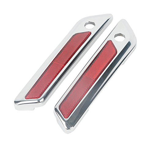 Cubiertas de bisagra para alforjas compatibles con Harley Davidson 2014+ miniatura 4