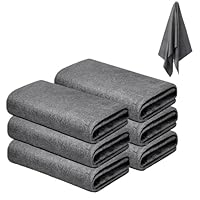 10 Chiffons Magique Microfibre 30x30cm - Super Absorbants, Réutilisables - Pour Vitres, Miroirs, Voiture