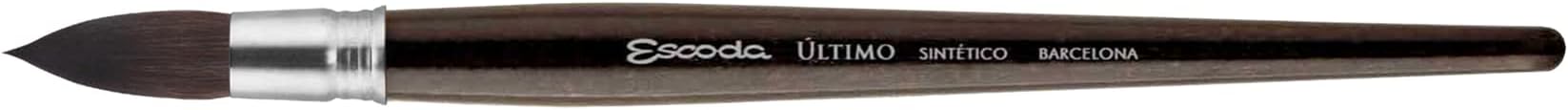 Escoda Ultimo Series 1530 Artist Watercolor and Acrylic Paint Brush, Synthetic Squirrel, Mop, Size 18