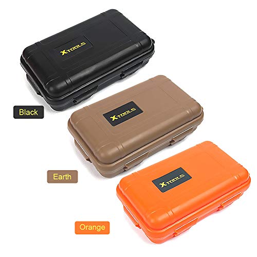 Estojo de armazenamento, Andoer Caixa de sobrevivência hermética ao ar livre à prova d 'água à prov