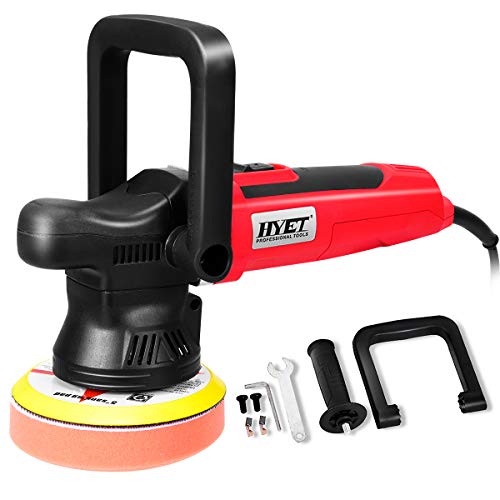 Goplus® Random Orbital Sander Variable Speed Polisher Electrical Dual-Action Polisher Grinder Buffer (5 inch)