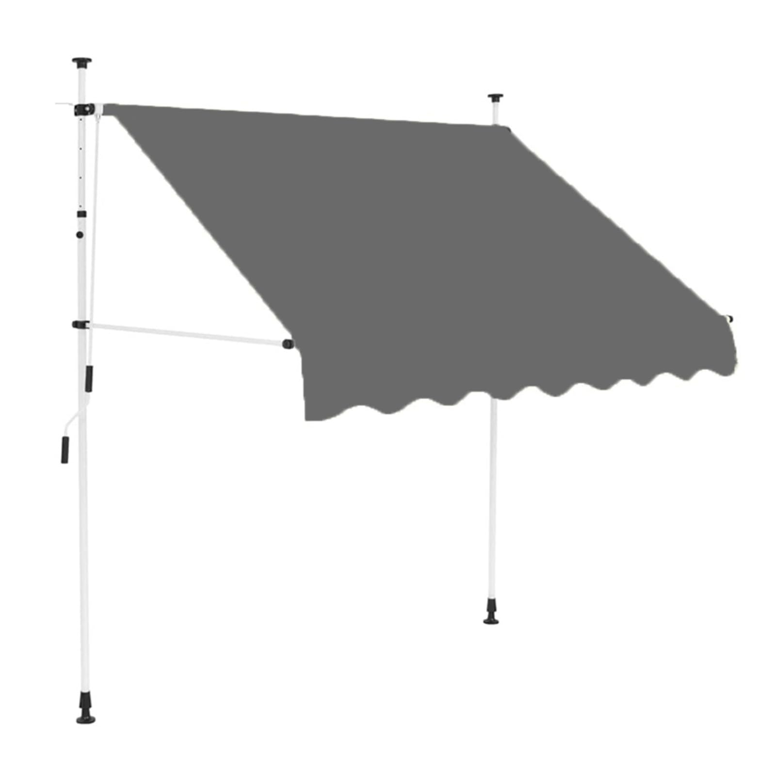 markise terrasse manuell einziehbarer Terrassen-Markisen-Schatten,Balkonmarkise，zusammenklappbare manuelle Markise,Überdachung for den Garten,Außenschutz for Deck mit manueller Kurbel ( Color : C , Size : W2m(78.74in) Garden Choose Option:Platform Composite 9/16