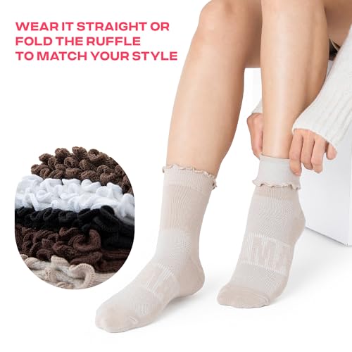 Image of CoolMate Pilates Socks with Grips for Women, Non Slip Yoga Socks