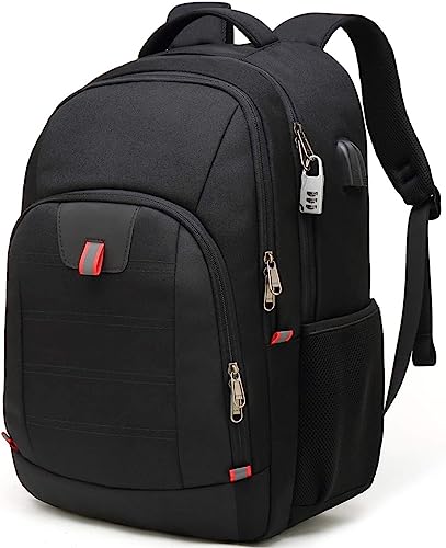 Image of Della Gao Travel Laptop Backpack, Anti Theft Backpack for Men and Women with USB Charging Port Business Computer Backpack Bag