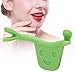Personal Face Trainer, Smile Beauty Exerciser Facial Smile Maker Trainer Forming Mouth Exerciser for Muscles Stretching Lifting Exercise Lips Trainer(Green)