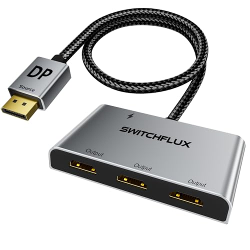 Cable DP a 3 HDMI triple monitor splitter para PC de escritorio