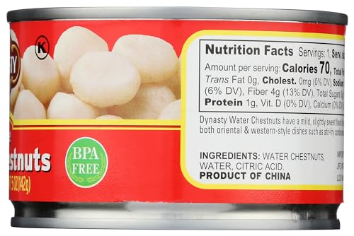 Image of Dynasty Water Chestnuts, Whole, 8 oz