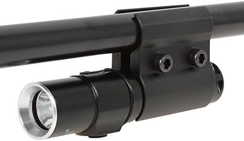 【The Best Deal】OriGlam QQ06 Flashlight Mount Aluminum Alloy, Barrel Mount Holder Flashlight Torch, Barrel Ring Mounts With Hex Wrench for Installing Flashlight Torch, Laser Sights (1.77 x 1.77 in)
