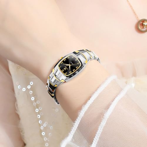 Image of OLEVS Watch Women Luxury Stainless Steel Small Wrist Dress Waterproof Analog