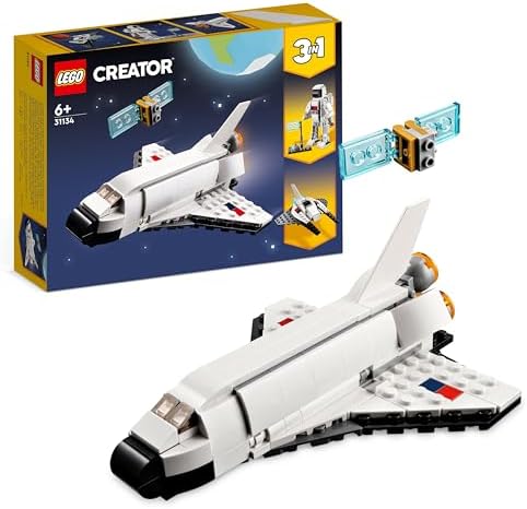 LEGO 31134 Creator 3 in 1 Space Shuttle Toy to Astronaut Figure t...
