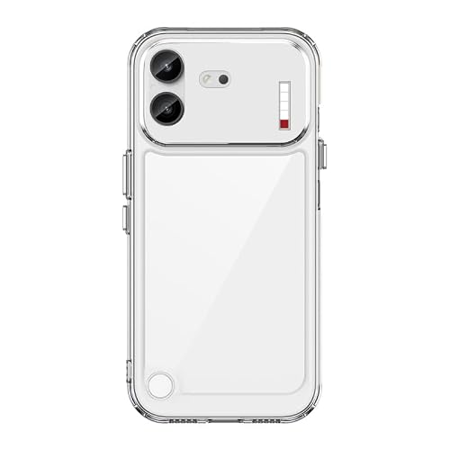 KOOLRIVER�E�݊��i Nothing Phone 4b�p �P�[�X �N���A �ϏՌ� �J�o�[ ���� TPU +�A�N���� �w�ʃP�[�X �i�b�V���O �t�H��4b�p(�N���A) [���s�A���i]