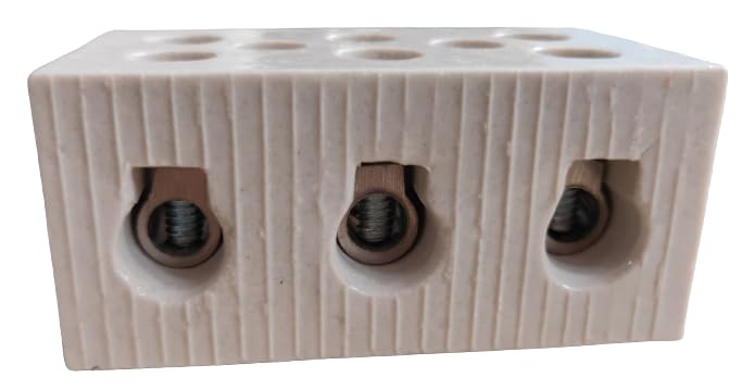 63AMP 3WAY Connector/60AMP 3WAY Connector/M.S Screw/Ceramic Connector/Porcelian Connector/60AMP 3WAY HEATER CONNECTOR/63AMP 2WAY HEATER CONNECTOR (B0CDV726CD) Amazon Price History, Amazon Price Tracker