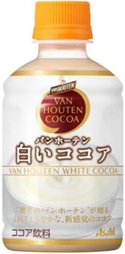 Amazon アサヒ バンホーテン 白いココア 280ml 24本 バンホーテン ココア ホットチョコレート 通販