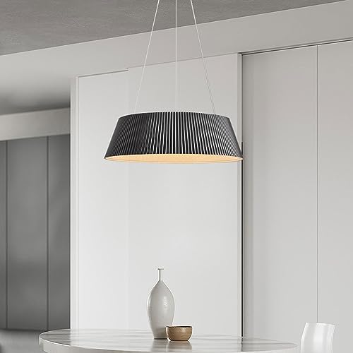 Plafonnier LED moderne acrylique à intensité variable 3000K-6000K pour bureau