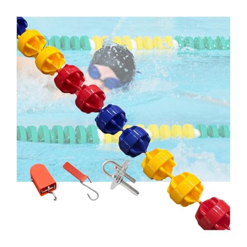 Bouée de piscine et corde de sécurité pour sécuriser les baigneurs - 2