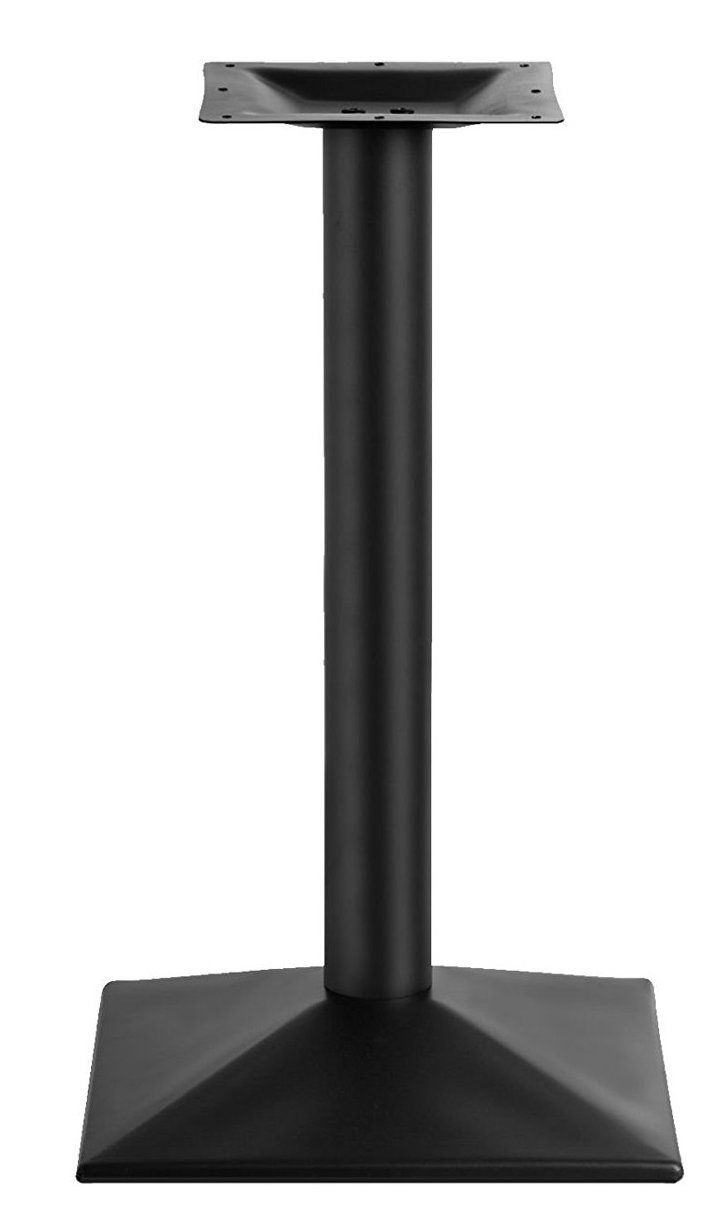 Tischgestell SCHWARZ Modell „München“ in Single und in der Doppelt Variante zur Auswahl (Single)